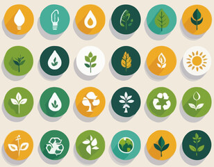 Whimsical Mascot Designs for Eco-Friendly Brands - Vector Illustration