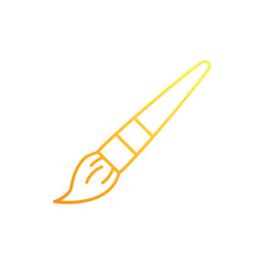 Paintbrush vector icon