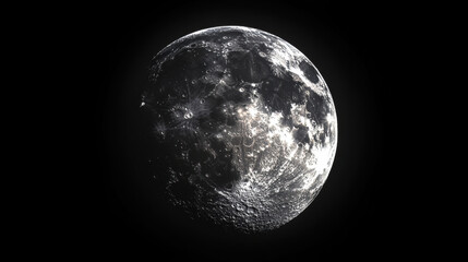 Fototapeta premium moon 3d 