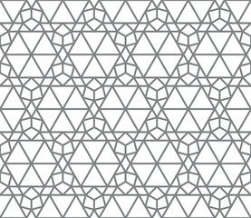 JPG Seamless girih pattern. Girih 6. Traditional Islamic Design. Mosque decoration element. Seamless geometric pattern. Seamless islamic pattern. Background illustration. Morocco seamless pattern.
