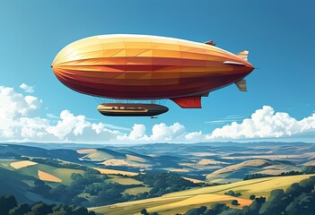 Fototapeta premium blimp
