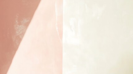 Abstract Pastel Wall Background with Light Shadow