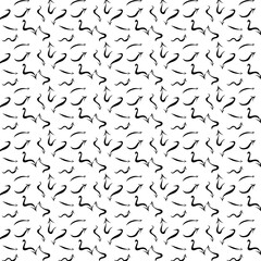 The background features a bold black curved arrow with a dynamic flowing design that tapers at both ends, giving it a sense of movement and direction.