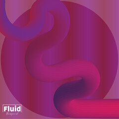 Modern fluid background wallpaper design