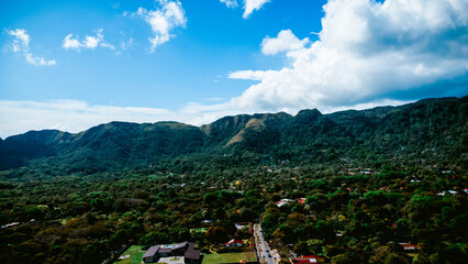 Majestic View of La India Dormida Mountain – El Valle de Antón, Panama – 4K