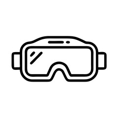 Obraz premium VR Headset Icon