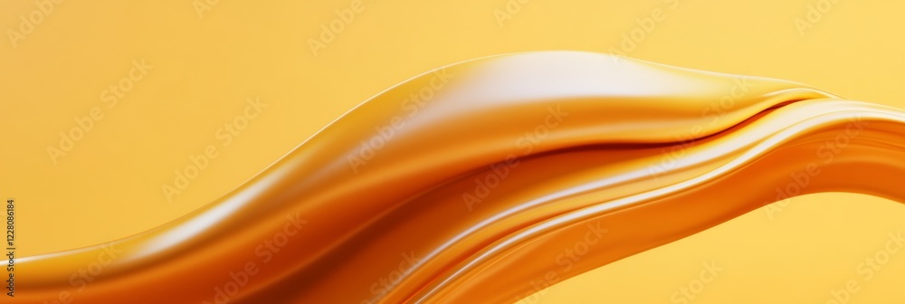 Poster Gradient Wave Design Blurred Abstract Aesthetic with Fluid Motion for Digital Marketing and Modern Branding - Enhancing Visual Content in Creative Industries