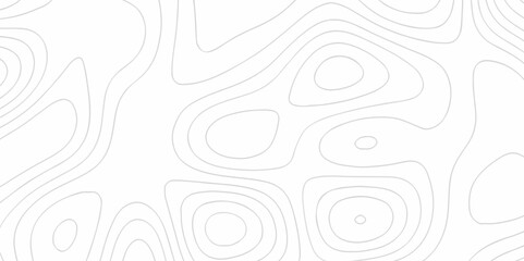 Topographic map background geographic line map with seamless ornament design. The black on white contours vector topography stylized height of the lines map.