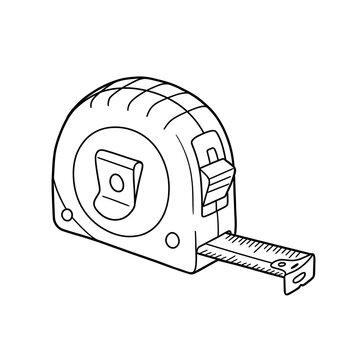 recommend clip art: measuring tape sketch 