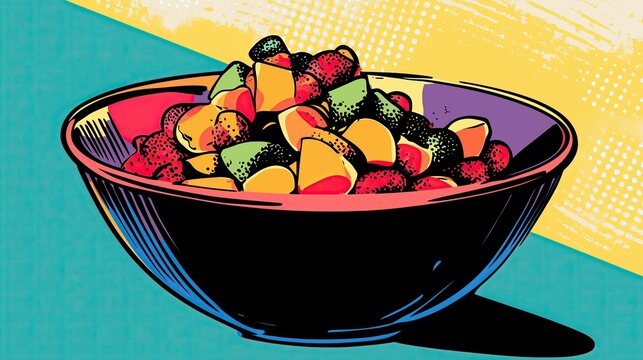 National Fruit Compote Day, illustration
