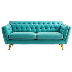 Fototapeta premium sofa isolated on white