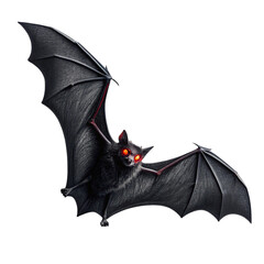 Bats on a white background