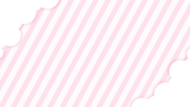 Romantic Love Animated Pink Lines Background