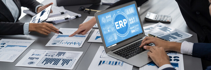 ERP enterprise resource planning software for brisk business to plan the marketing strategy