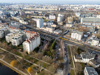 Warszawa, panorama miasta, zabudowa mieszkaniowa © hunter76