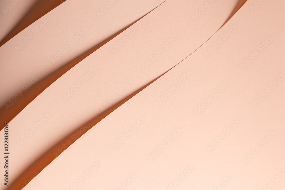 Poster a refined pink and peach paper background with a soft, muted texture. the satin-like surface exudes 