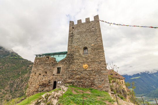 Castle Juval from Reinhold Messner mountaineer ion italy tirol
