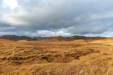 Fascinating autumn Katla Geopark on the island of Iceland