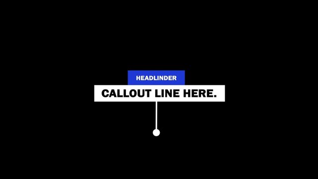 Modern Clean Corporate Call Out Title