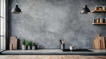 Monochrome concrete texture ideal for a copy space image
