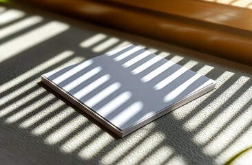 Size: 55x85 mmMockup of a textured business card in vertical format