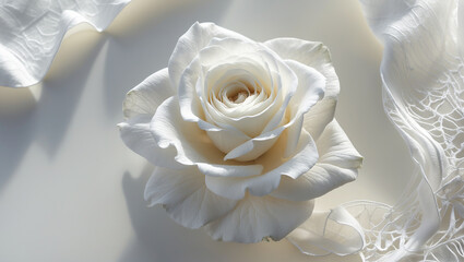 Beautiful White Roses Stock photos