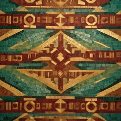 Obraz premium Closeup of a Persian carpet