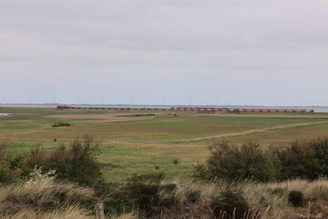 Fototapeta premium Blick auf das Morsumer Kliff auf der Nordseeinsel Sylt