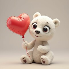 Polar Bear Valentine