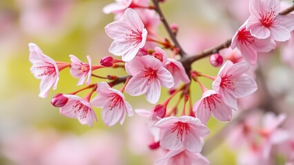 Obraz premium pink cherry blossom