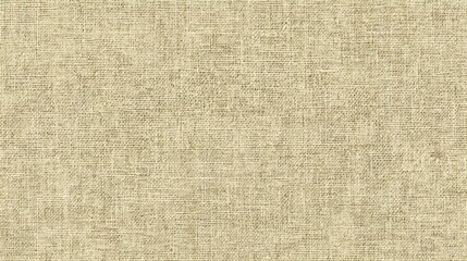 Textured Beige Fabric Background Showing Woven Threads