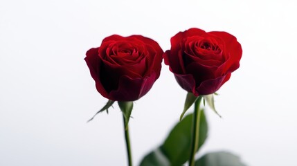 Beautiful rose flower for Valentine&rsquo;s Day greeting card design.