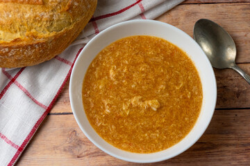 Egg soup