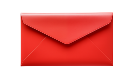 Red Envelope Mockup Elegant Holiday or Festive Design Element for Branding and Marketing Materials