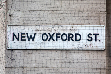 Fototapeta premium New Oxford Street in London, UK