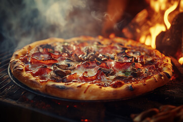 Amazing Freshly Oven Baked Pizza