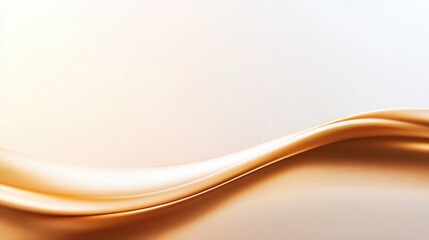 Soft golden waves create soothing ambiance, blending elegance wi