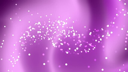 Purple bokeh lights, abstract circles, glitter background. Shiny sparkle gradient.