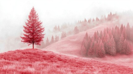 Dreamy Cherry Blossom Orchard in Full Spring Bloom with Falling Petals and Soft Pink Serenity