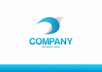 abstract company logo design