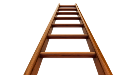 Wooden Ladder Climbing Steps for Home Improvement and Construction Projects