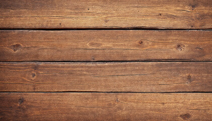 Obraz premium Old vintage wooden wall siding floor with painting brown stain paint peeling worn distressed grungy texture for background wallpaper 