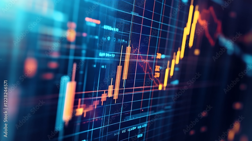 Poster Abstract Financial Data Visualization with Dynamic Stock Market Graph : Generative AI