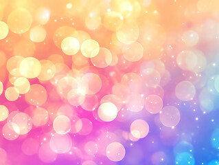 Obraz premium Bright and Lively Rainbow Colors in Abstract Art