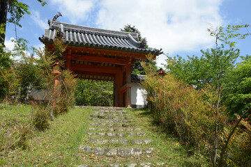 海住山寺　楼門　京都府,木津川市加茂町