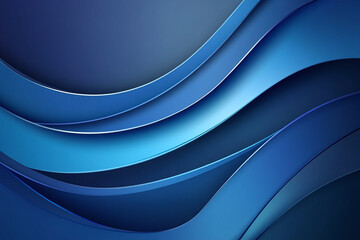 Elegant Blue Fabric with Flowing Silk Waves, Soft Drapery, and Abstract Minimalist Texture in a Luxurious Modern Design