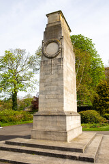 The Queens Own Royal West Kent Regiment Cenotaph in Maidstone, Kent