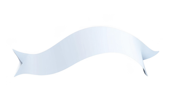 White Ribbon Flows Gracefully Across a Black Background, Emphasizing Simplicity and Minimalism.