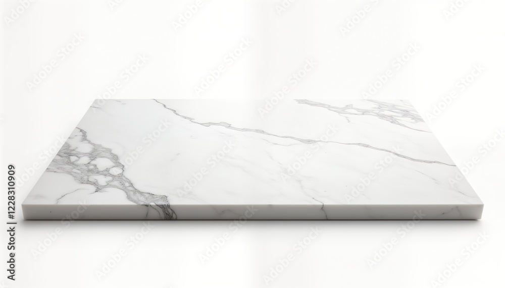 Poster white marble countertop top. blank empty space. suitable for product display. modern design. luxury 