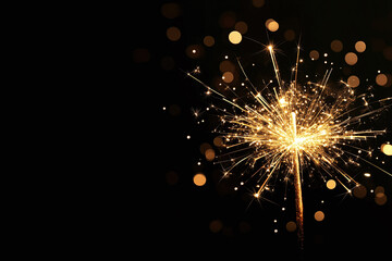 Obraz premium Futuristic Abstract Gold Light Waves with Glowing Dots, Dynamic Motion, and High-Tech Digital Pattern Background